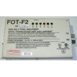 Cabletron FOT-F2 IEEE 802.3 Optic Tranceiver w/ Lanview